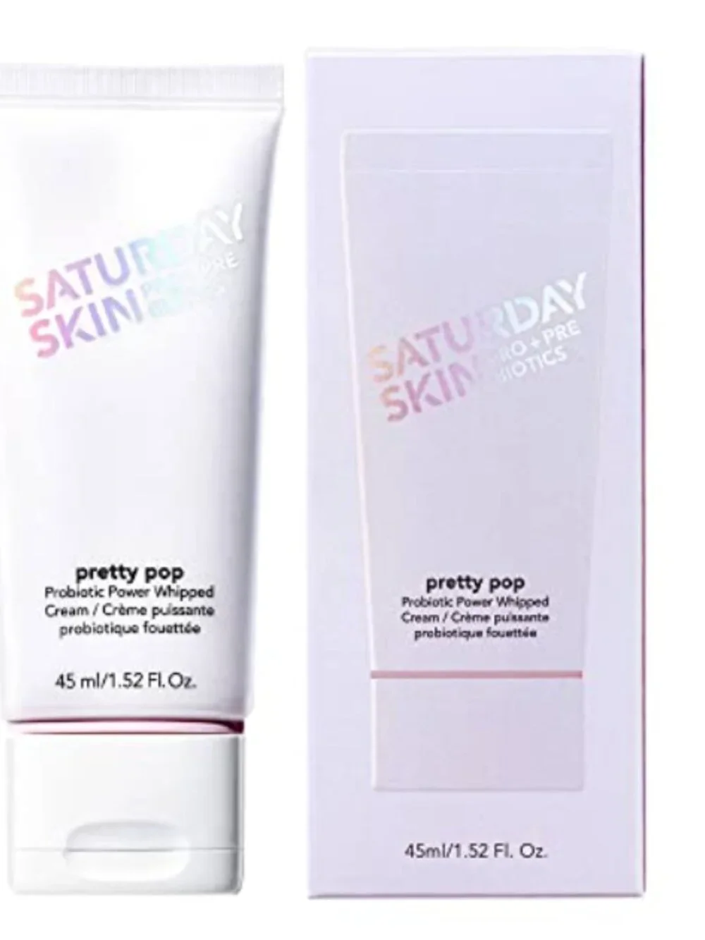 SATURDAY SKIN Pretty Pop Probiotics Whipped Moisturizing Cream 1.52oz NEW IN BOX